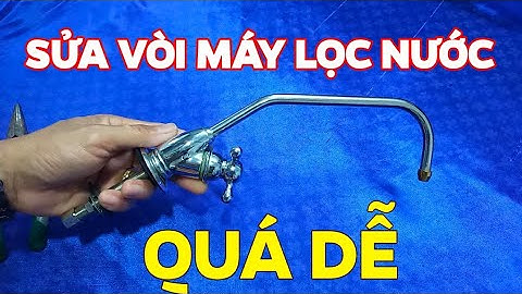 Cách sửa vòi máy lọc nước 100% thành công | How to repair water filter faucet! #hoangthamvlog