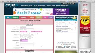BibMe Online Citation Tool