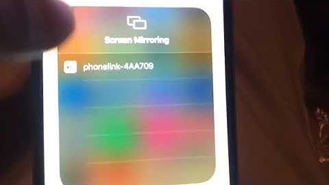 how to mirror link your iphone with android stereo player