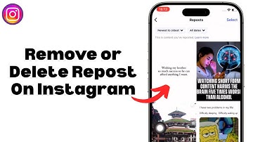 How To Remove or Delete Repost On Instagram - Step By Step