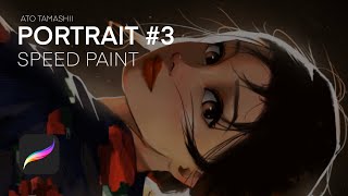 PORTRAIT #3 DRAWING | DIGITAL ART | Speed Painting | Procreate ipad