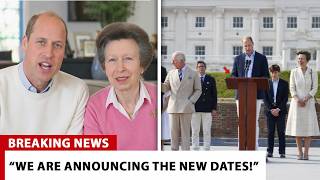 Anne And William ANNOUNCE New Coronation Date! Charles STEPS DOWN Officially In SHOCKING Move!