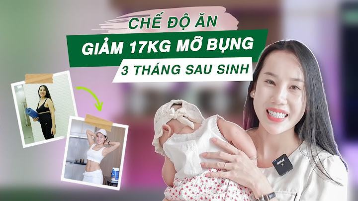 Các bài tập giảm cân sau sinh mổ