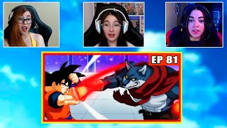 Goku Humilha o Cachorro | 3 Pessoas Reagindo | Dragon Ball SUPER - EP 81