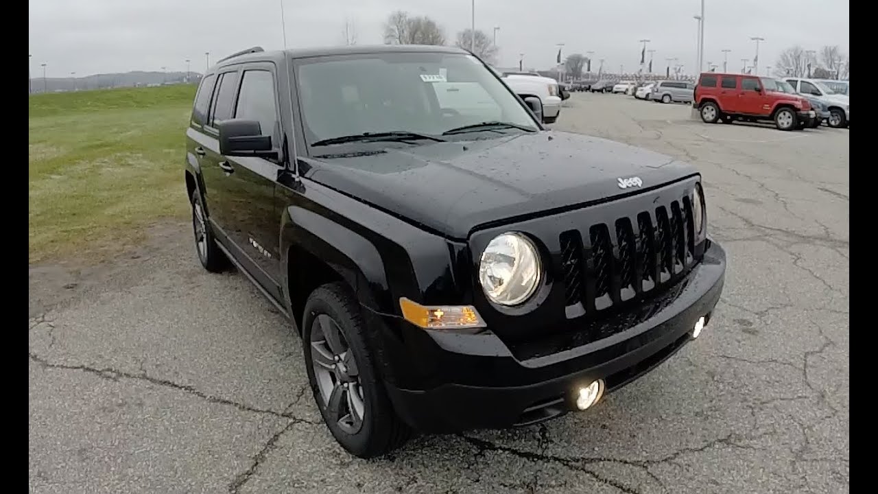 2015 Jeep Patriot High Altitude Edition 4x4 Black Sunroof 17710