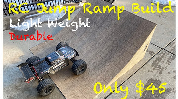 RC Jump Ramp under $45 step by step build