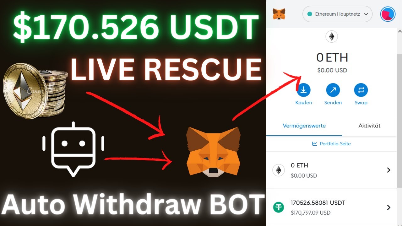 Metamask Wallet Hacked!!! HOW I AM RESCUING $170.526 USDT FOR A CLIENT ...