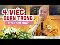 HAY QUÁ! Chỉ Cần Làm 4 Điều Này Cuộc Sống Sẽ Trở Nên Tốt Đẹp Hơn Mỗi Ngày - Thầy Thích Pháp Hòa