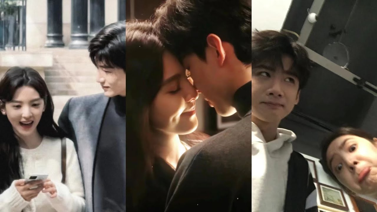 【花絮】兩個甜寶！你們小情侶談戀愛好甜啊! #白敬亭 #章若楠 #難哄 #cdrama #花絮 #路透社 #cp #高甜