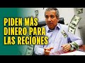 MINISTRO DE ECONOMÍA: PIDEN MAYOR PRESUPUESTO PARA REGIONES DEL PERÚ