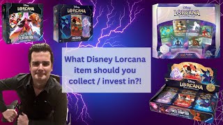 Disney Lorcana  What is the best item to collect or invest in?!