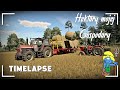 💥TimeLapse | Zbiór bel porządnym zestawem T25 w Akcji! | FS22 | ❝𝗛𝗲𝗸𝘁𝗮𝗿𝘆 𝗺𝗼𝗷𝗲𝗷 𝗚𝗼𝘀𝗽𝗼𝗱𝗮𝗿𝘆❞