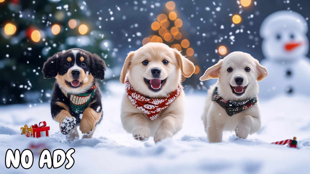 Успокаивающее телевидение с собаками, 12 часов – спокойный визуальный комфорт для сна и снятия чувст