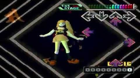 DDR 4thmix midnite blaze ps1