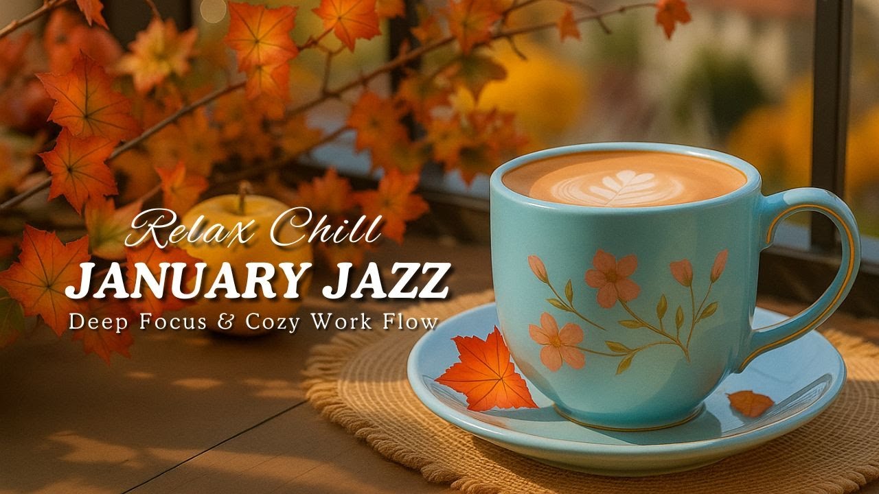Fresh Start January Jazz 🎧 Smooth Jazz Music for Studying, Working, and Staying Focused