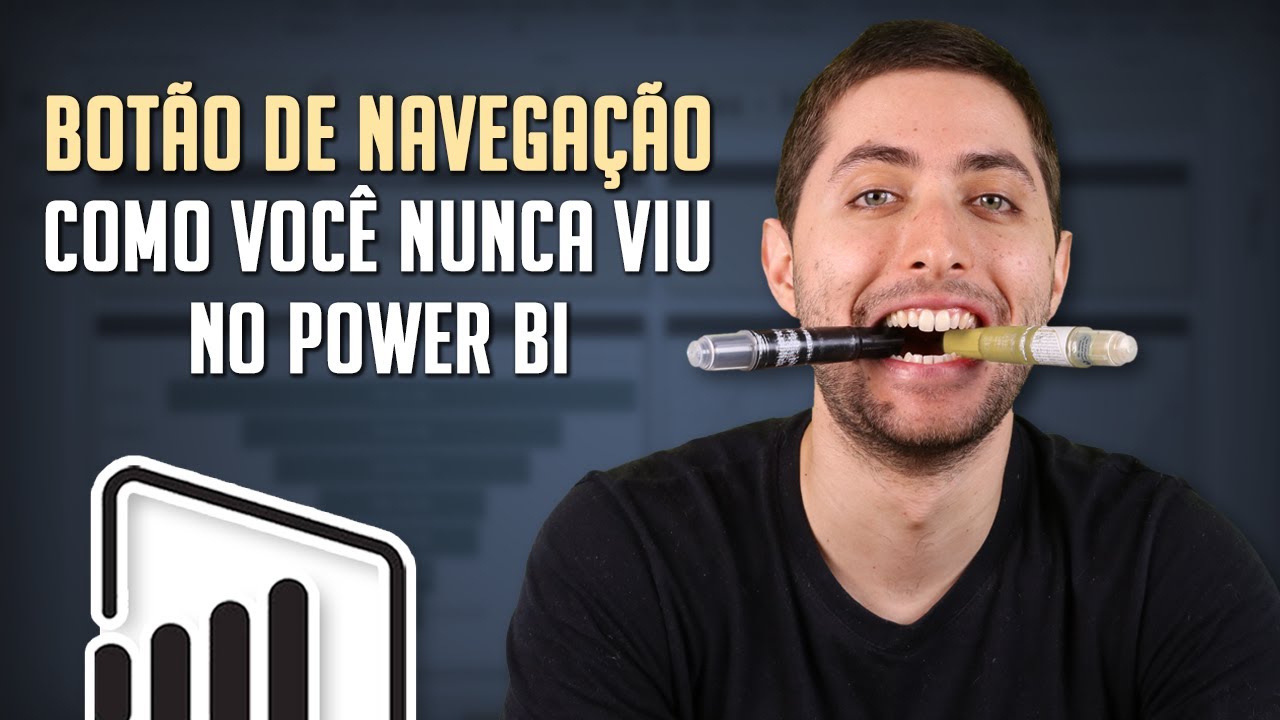 botão de navegação no power bi
