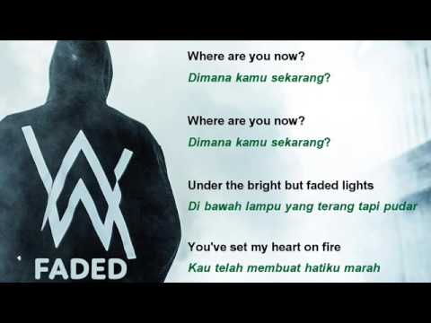 Alan Walker   Faded Video Lirik dan Terjemahan Bahasa Indonesia