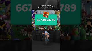 Roblox music codes after update  #roblox #robloxids #robloxcodes