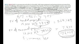 Lease Classification Test Exercise