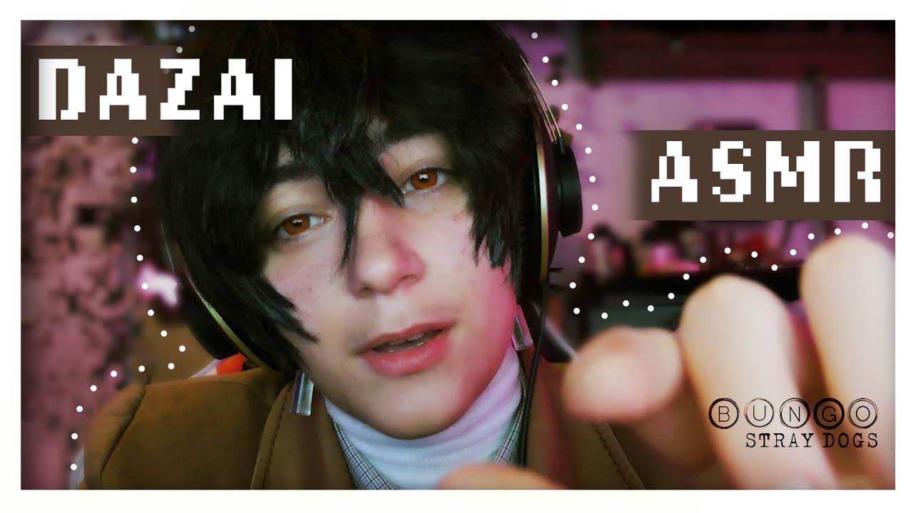 dazai loses a bet 💀🩹 [ face touching, comb, tapping, etc. ] || ASMR