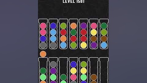 【Ball Sort Puzzle】Level.1581