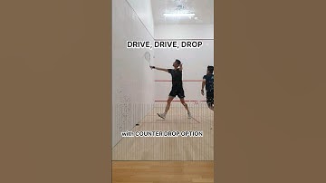 TIGHT LINES😳Add this drill into your routines🔥 #teammalik #squash