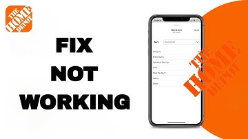 How To Fix And Solve Home Depot App Not Working | Final Solution