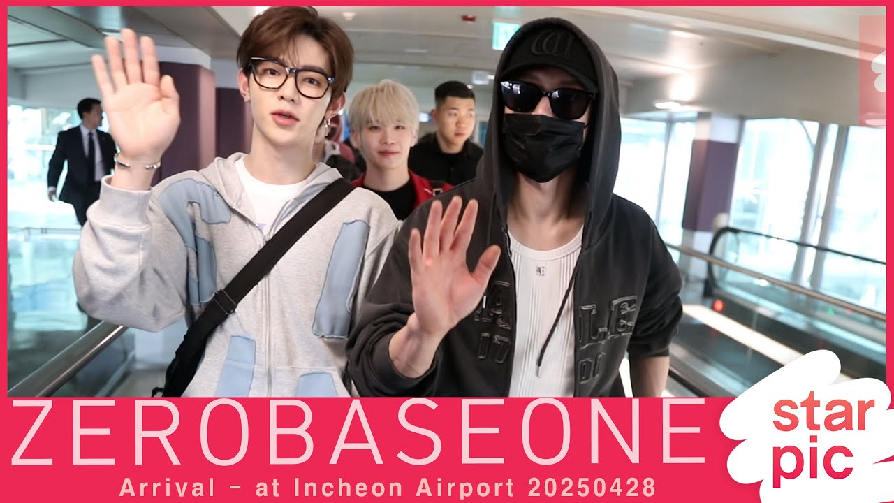 제로베이스원 '언제나 상큼매력!' [STARPIC] / ZEROBASEONE Arrival - at Incheon Airport 20250428