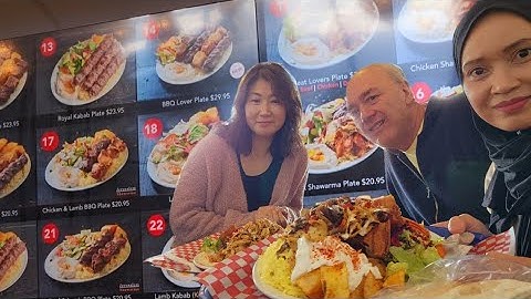 Lunch At Halal Restaurant Near Home Edmonton.
