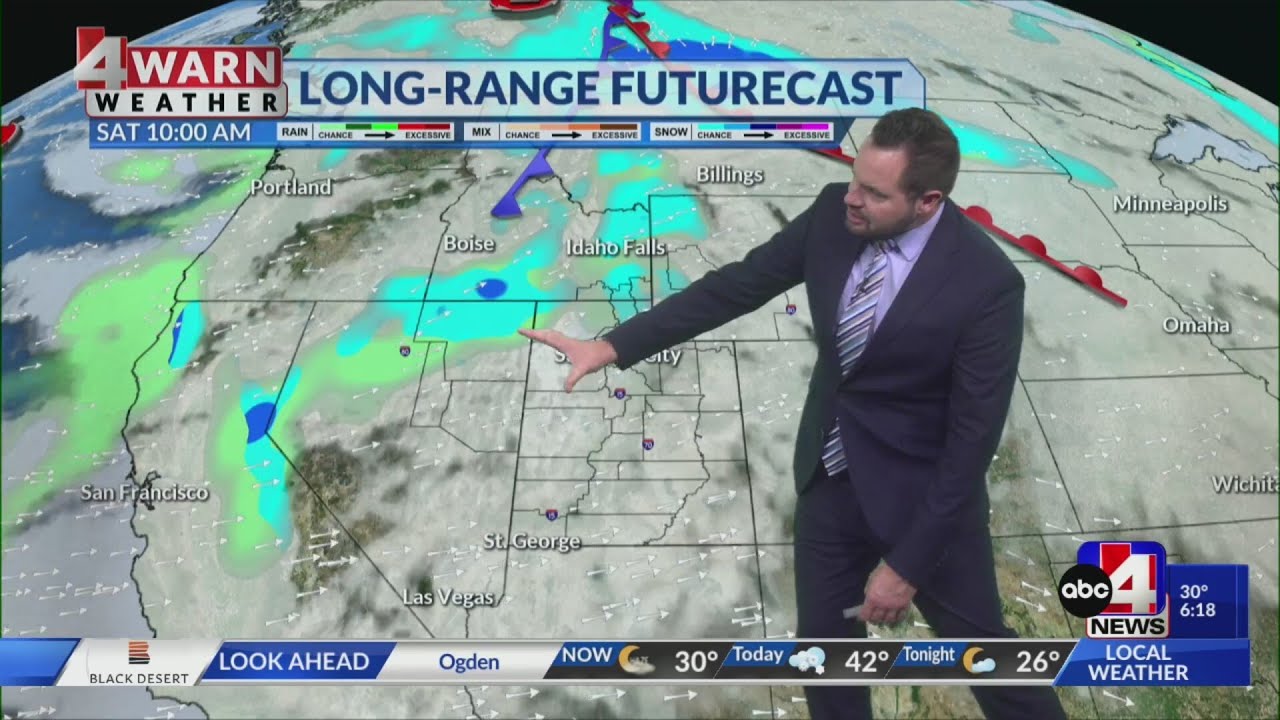 A frigid start for a cold Tuesday with lake-effect snow showers - YouTube