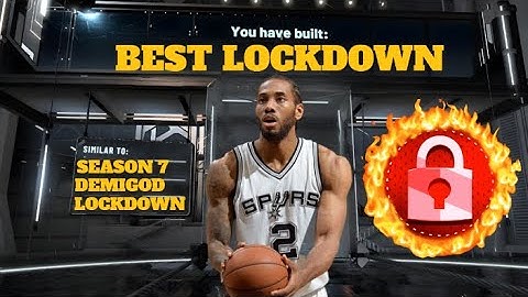 SEASON 7: BEST LOCKDOWN DEFENDER BUILD IN NBA 2K23! MOST OVERPOWERED DEMIGOD LOCKDOWN IN NBA 2K23!