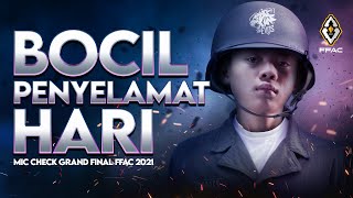 Macem-Macem, Adam Sikat! Mic Check Grand Final FFAC 2021 - EVOS Divine