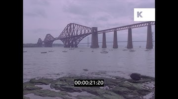 1970s Forth Rail Bridge, HD from 35mm | Kinolibrary