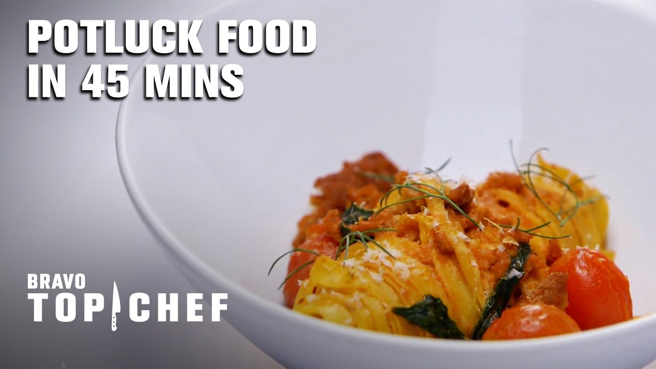 ⁣Potluck Dishes in Under 45 Minutes | Top Chef: Colorado