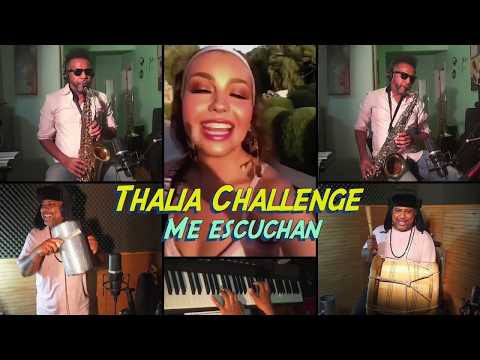 🎵Thalia Challenge-  Me Escuchan (Merengue)🎸remix