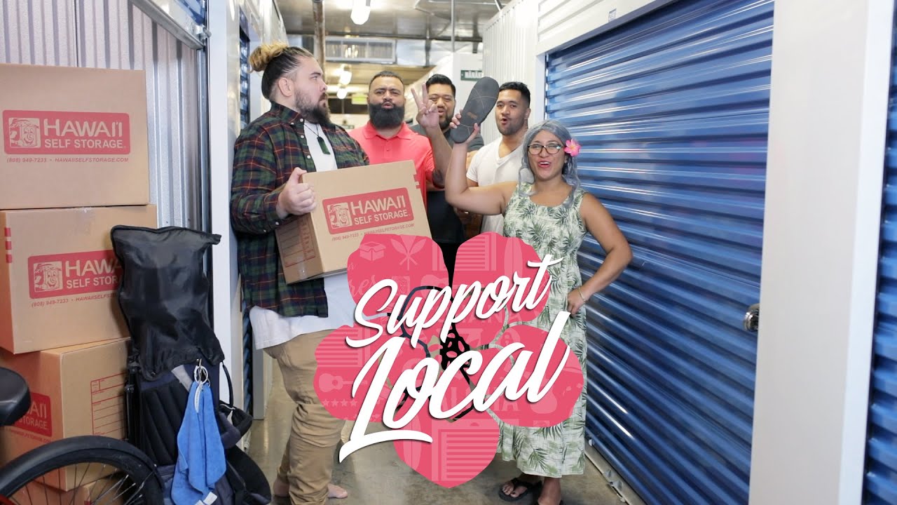 "Support Local" Hawai'i Self Storage YouTube