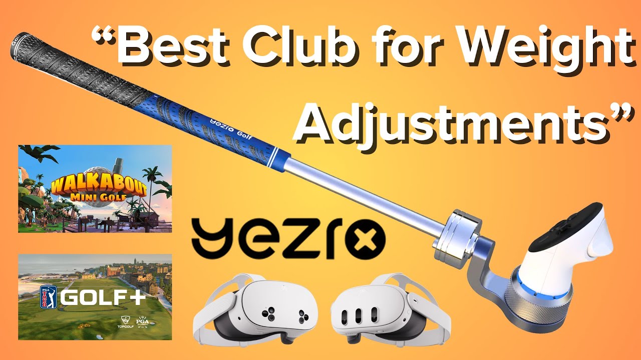 Yezro Y14S VR Golf Club for Meta Quest 3 & 3s - Unboxing, Assembly, Gameplay, Review
