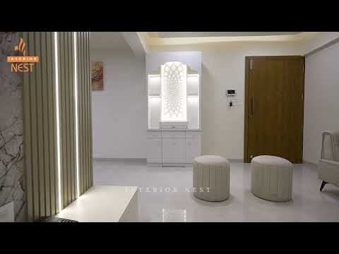 Gorgeous Apartment Interior Design by   @interiornest   | Design Tour with Interior Nest | #nashik