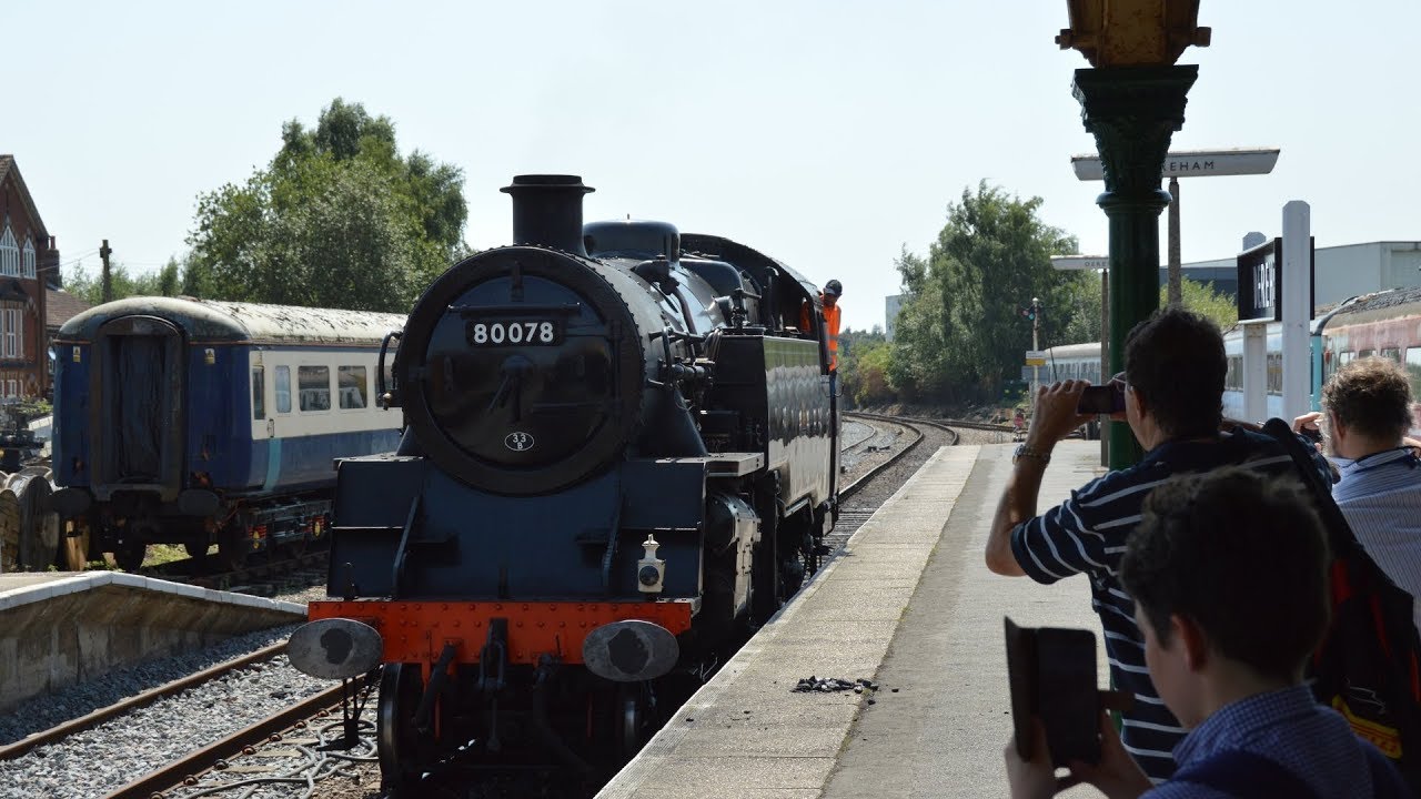 BR 4MT 80078 on the Mid Norfolk Railway 25/07/2019