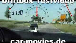 car-movies.de using Driftbox on Honda Accord