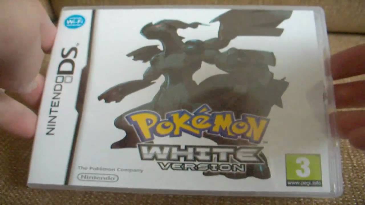 Pokemon Black & White - Unboxing The English Version [EU] - YouTube