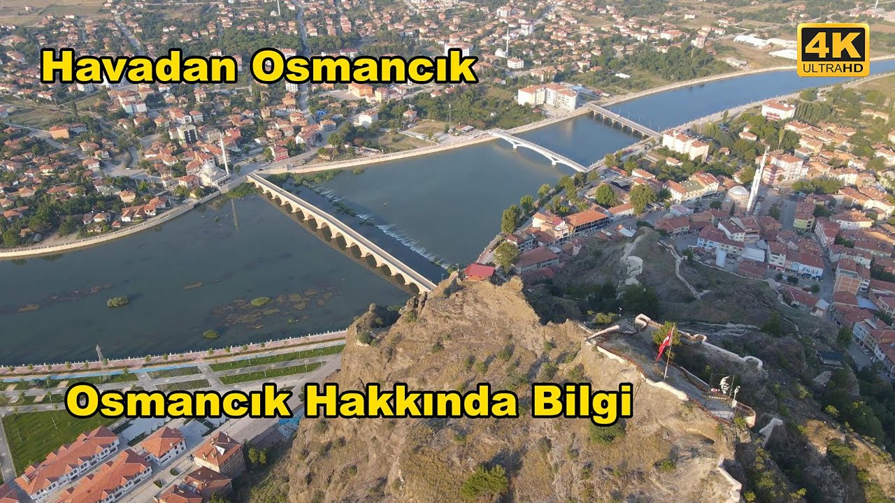 Havadan 4K Çorumun Osmancık İlçesi : Türkiyenin Prinç Başkenti