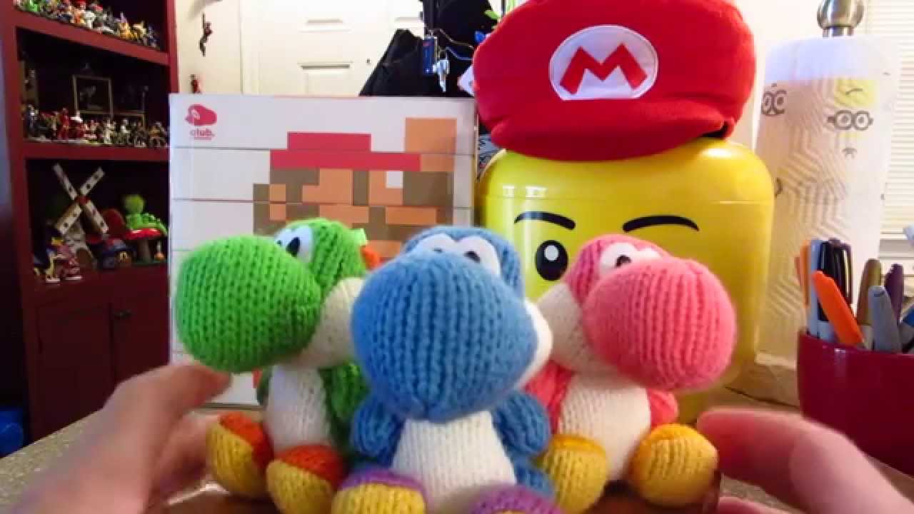Yoshi's Woolly World Game and Yarn Amiibo Unboxing Super Kawaii!! Nintendo Wii U