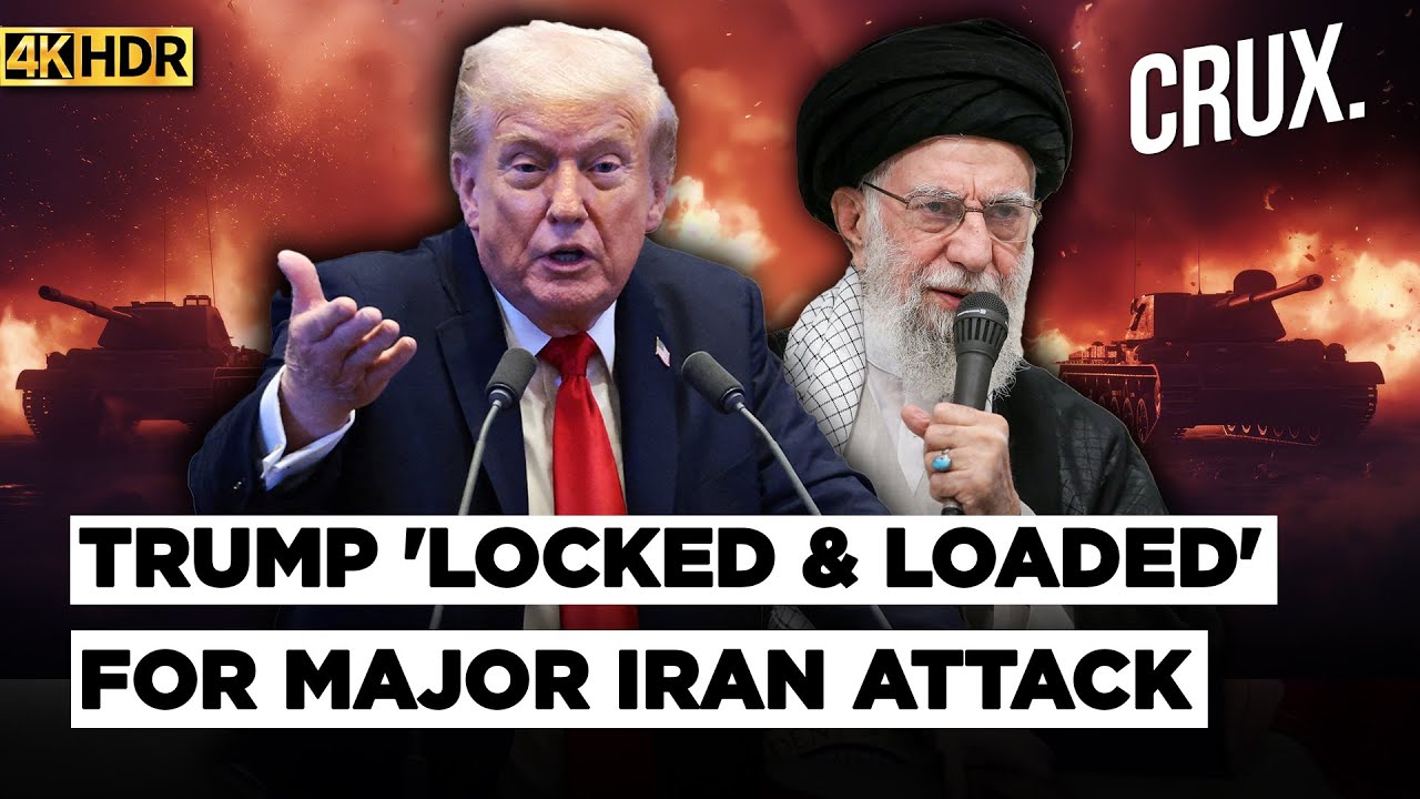 US Armada On The Way, Airspace Shut: Is Trump About To Launch "Decisive" Strikes Against Iran? | 4K