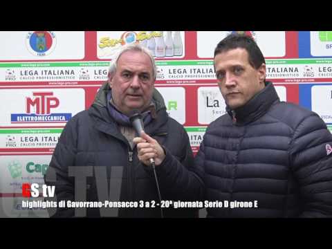Gs Tv - intervista al presidente Balloni dopo Gavorrano Ligorna 4 a 0