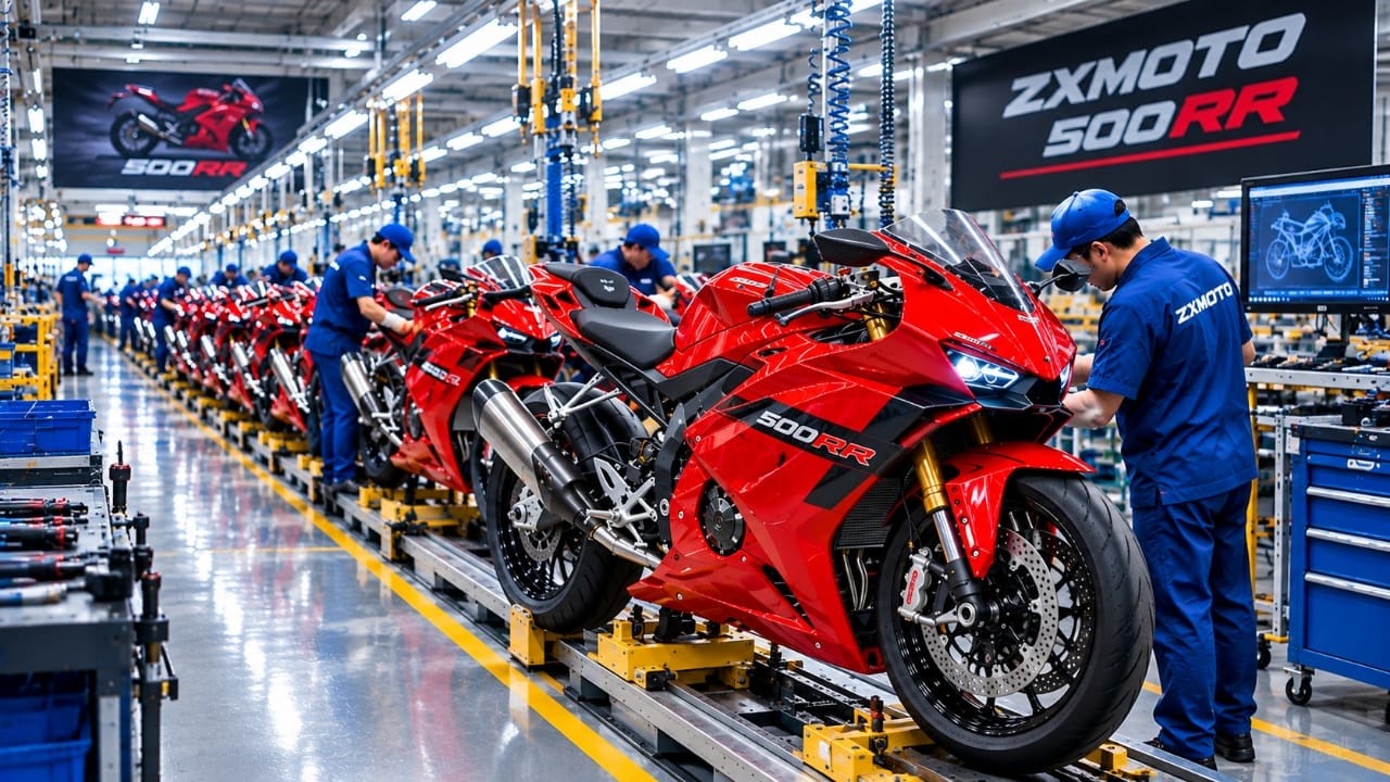 ZXMOTO 500RR: The 470cc 4-Cylinder Superbike That Looks Insane