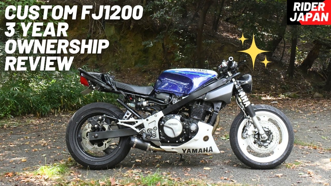 Обзор Yamaha FJ1200 Custom. Объяснение модификаций.