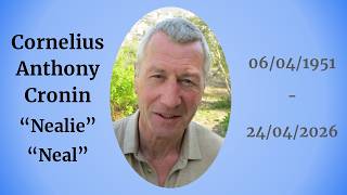 2026.05.29 - Funeral Mass  - Cornelius Anthony Cronin  - 10.30