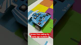 Screen free coding for early age students. #kidscoding #screenfreeplay #codingforkids
