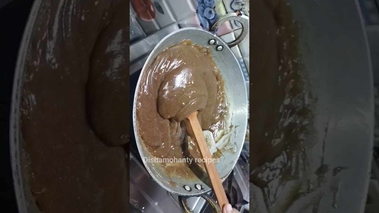 Ragi pudding/mandia tikhri 